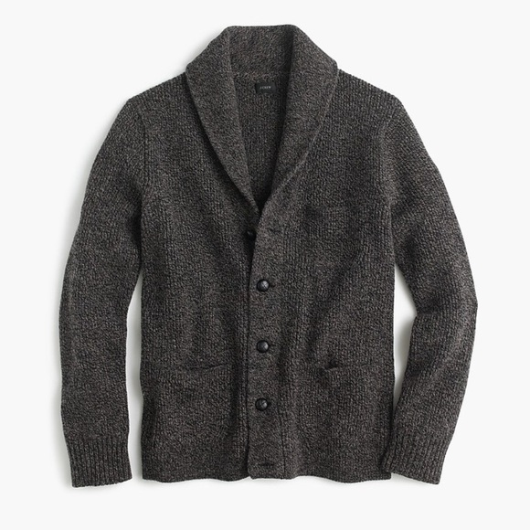 J. Crew Other - Men's J Crew 100% Lambswool Cardigan gray size S three pockets  cabin preppy
